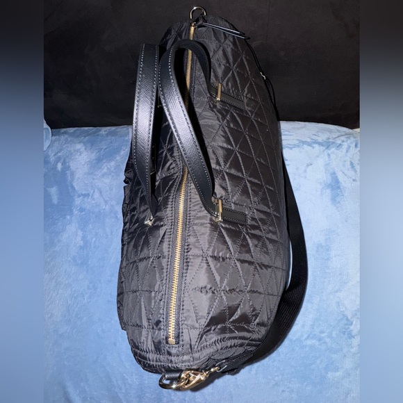 Kate Spade Carmella Quilted Weekend/Travel Bag Black - Picture 6 of 8